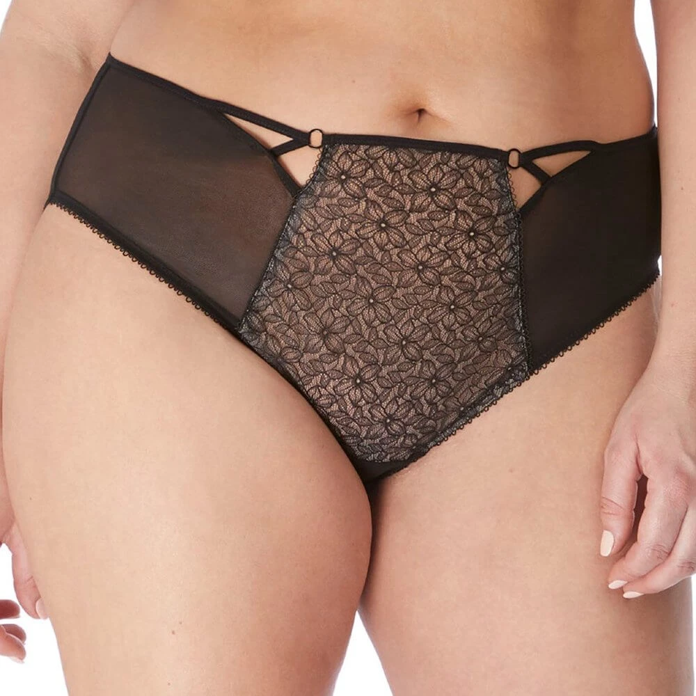 Wacoal Elomi Sadie Cheeky Brief - Black 3 Wacoal Elomi Sadie Cheeky Brief - Black