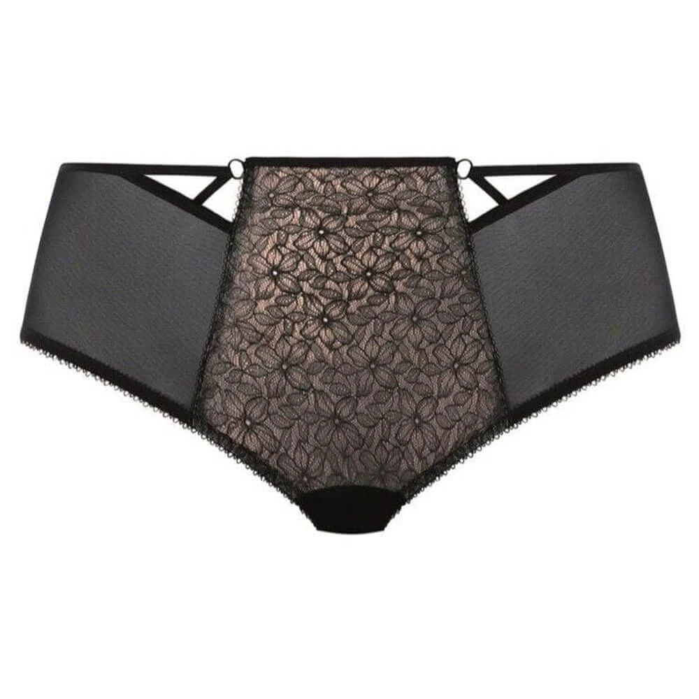 Wacoal Elomi Sadie Cheeky Brief - Black 6 Wacoal Elomi Sadie Cheeky Brief - Black - Image 4