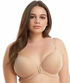 Wacoal Elomi Bijou Underwire Banded Moulded Bra - Sand