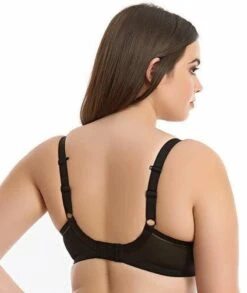 Wacoal Elomi Bijou Underwire Banded Moulded Bra - Black -BRASTOGO Sales elomi 8722 bijou underwire banded moulded bra 4