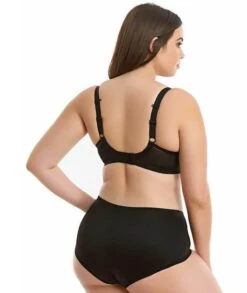 Wacoal Elomi Bijou Underwire Banded Moulded Bra - Black -BRASTOGO Sales elomi 8722 bijou underwire banded moulded bra 5