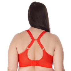 Wacoal Elomi Matilda Underwire Plunge Bra - Chilli -BRASTOGO Sales elomi 8900ch matilda underwire plunge bra6