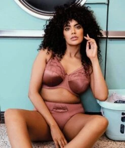 Wacoal Elomi Cate Underwired Full Cup Banded Bra - Rosewood -BRASTOGO Sales elomi cate full brief rosewood 5 661c8a83 7412 4657 b79e ac31a35fcf19