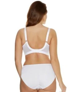 Wacoal Elomi Cate Soft Cup Wirefree Bra - White -BRASTOGO Sales elomi cate soft cup bra white 4