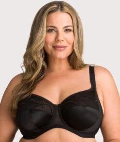 Wacoal Elomi Cate Underwired Full Cup Banded Bra - Black