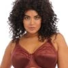 Wacoal Elomi Cate Underwired Full Cup Banded Bra - Dark Copper -BRASTOGO Sales elomi cate underwired full cup banded bra dark copper 1