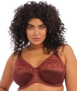 Wacoal Elomi Cate Underwired Full Cup Banded Bra - Dark Copper