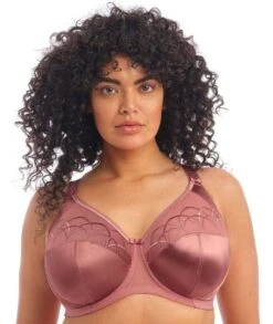 Wacoal Elomi Cate Underwired Full Cup Banded Bra - Rosewood