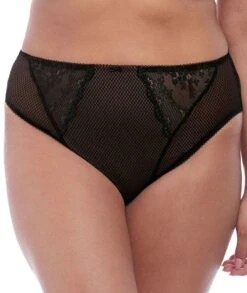 Wacoal Elomi Charley High Leg Brief - Black