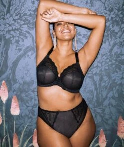 Wacoal Elomi Charley High Leg Brief - Black 15 Wacoal Elomi Charley High Leg Brief - Black -BRASTOGO Sales elomi charley high leg brief black 6