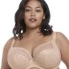 Wacoal Elomi Kim Underwire Plunge Bra - Caramel -BRASTOGO Sales elomi kim underwired plunge bra caramel 1