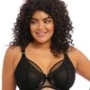 Wacoal Elomi Kintai Underwired Plunge Bra - Black 2 Wacoal Elomi Kintai Underwired Plunge Bra - Black -BRASTOGO Sales elomi kintai underwired plunge bra black 1
