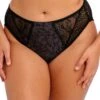 Wacoal Elomi Lucie High Leg Brief - Black -BRASTOGO Sales elomi lucie high leg brief black 1