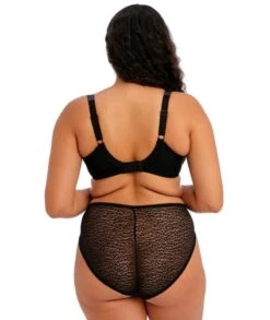 Wacoal Elomi Lucie High Leg Brief - Black -BRASTOGO Sales elomi lucie underwire stretch plunge bra black 4 f3ce7a25 f6a0 4f8d 8f2f 81dc9c833d21