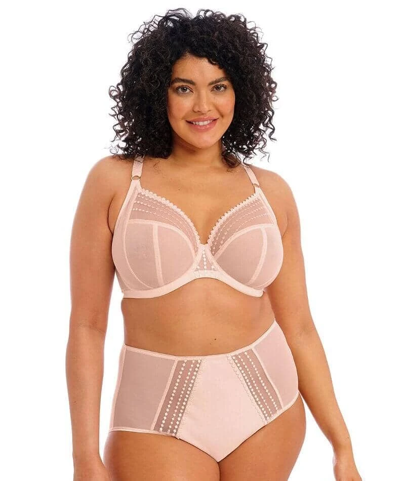 Wacoal Elomi Matilda Underwired Plunge Bra - Pearl Blush 6 Wacoal Elomi Matilda Underwired Plunge Bra - Pearl Blush - Image 4