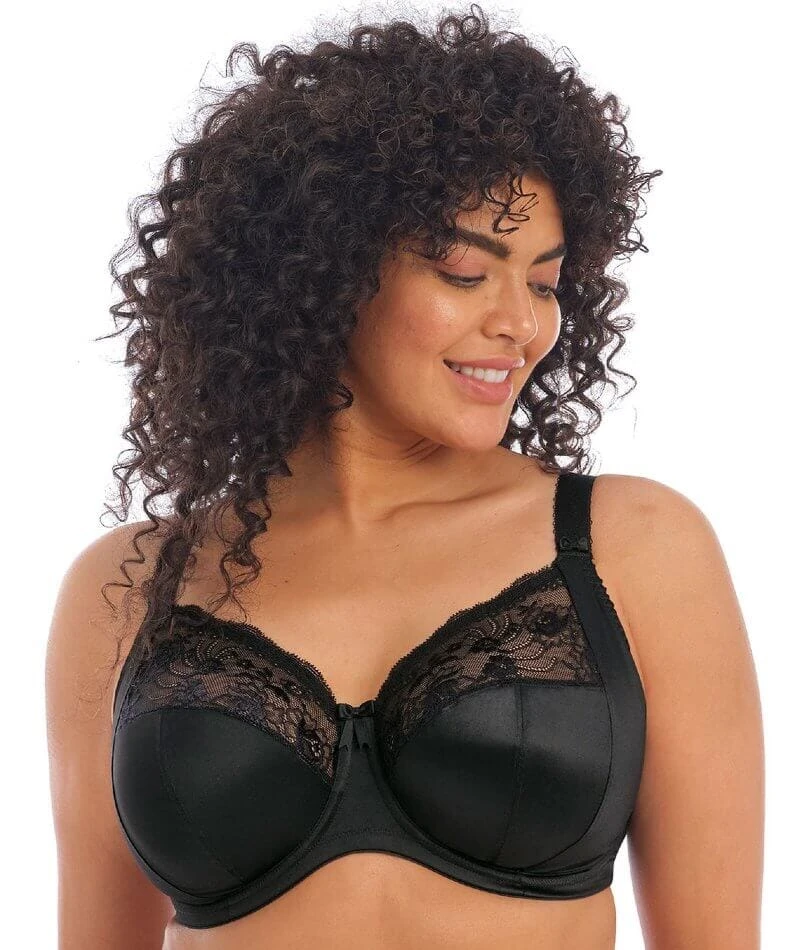 Wacoal Elomi Morgan Underwired Bra - Black 3 Wacoal Elomi Morgan Underwired Bra - Black