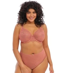 Wacoal Elomi Priya Underwired Plunge Bra - Rosegold -BRASTOGO Sales elomi priya underwired plunge bra rosegold 2
