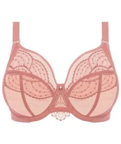 Wacoal Elomi Priya Underwired Plunge Bra - Rosegold -BRASTOGO Sales elomi priya underwired plunge bra rosegold 7