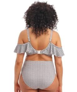 Wacoal Elomi Swim Checkmate Underwired Bikini Top - Grey Marl -BRASTOGO Sales elomi swim checkmate underwired bikini top grey marl 4