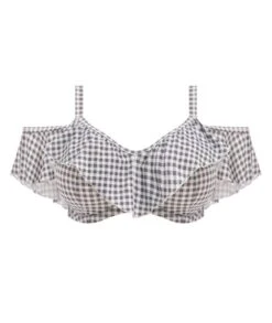 Wacoal Elomi Swim Checkmate Underwired Bikini Top - Grey Marl -BRASTOGO Sales elomi swim checkmate underwired bikini top grey marl 5