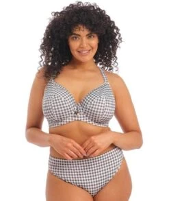 Wacoal Elomi Swim Checkmate Underwired Plunge Bikini Top - Grey Marl 14 Wacoal Elomi Swim Checkmate Underwired Plunge Bikini Top - Grey Marl -BRASTOGO Sales elomi swim checkmate underwired plunge bikini top grey marl 4