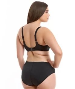 Wacoal Elomi Swim Essentials Underwire Plunge Bikini Top - Black -BRASTOGO Sales elomi swim essentials underwired plunge bikini top black 4 1