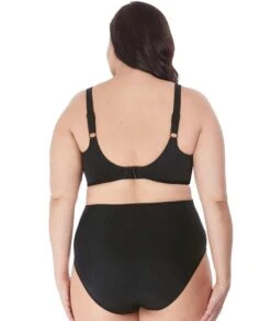 Wacoal Elomi Swim Magnetic Underwire Plunge Bikini Top - Black -BRASTOGO Sales elomi swim magnetic underwired plunge bikini top black 4