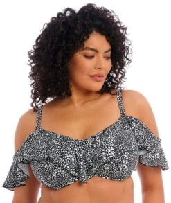 Wacoal Elomi Swim Pebble Cove Underwired Bikini Top - Black