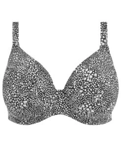 Wacoal Elomi Swim Pebble Cove Underwired Plunge Bikini Top - Black -BRASTOGO Sales elomi swim pebble cove underwired plunge bikini top black 5