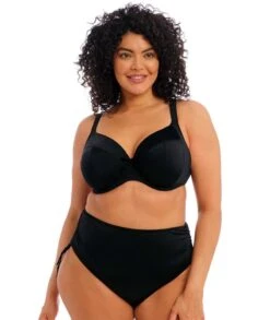 Wacoal Elomi Swim Plain Sailing Underwired Plunge Bikini Top - Black 9 Wacoal Elomi Swim Plain Sailing Underwired Plunge Bikini Top - Black -BRASTOGO Sales elomi swim plain sailing underwired plunge bikini top black 2