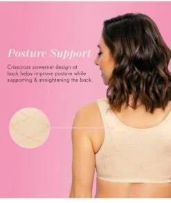 Exquisite Form Fully Front Close Wirefree Cotton Posture Bra With Lace - Nude -BRASTOGO Sales exquisite 5100531 front opening non underwired cotton posture bra 6 a5811167 d8e7 4232 98bd 6c750f0e31d0