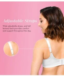 Exquisite Form Fully Side Wirefree Shaping Bra With Floral - White -BRASTOGO Sales exquisite form fully 5100548 side shaping bra with floral white