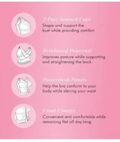 Exquisite Form Fully Front Close Wirefree Longline Posture With Lace Bra- White -BRASTOGO Sales exquisite form fully 5107565 front close longline posture 1 6f92c17a 477c 48ec 8b7f 1f595d1cb31e