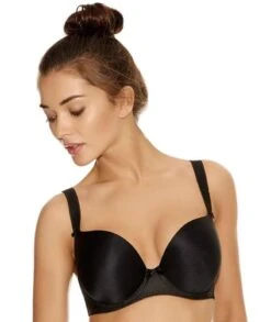 Wacoal Freya Deco Underwired Moulded Plunge Bra - Black