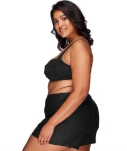 Artesands Hues Delacroix High Waist Swim Short - Black -BRASTOGO Sales f35ab7ceaf2bc758d0efde3167217c7d