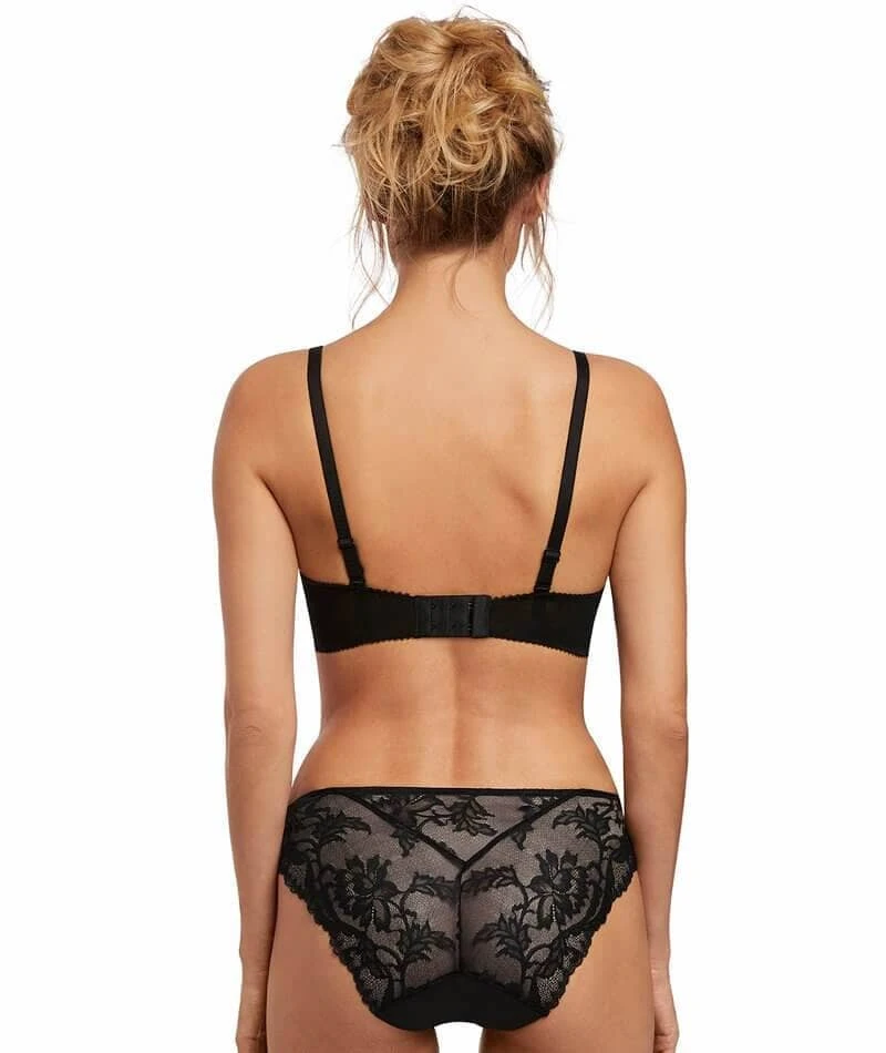 Wacoal Fantasie Bronte Underwire Vertical Seam Bra - Black 9 Wacoal Fantasie Bronte Underwire Vertical Seam Bra - Black - Image 7