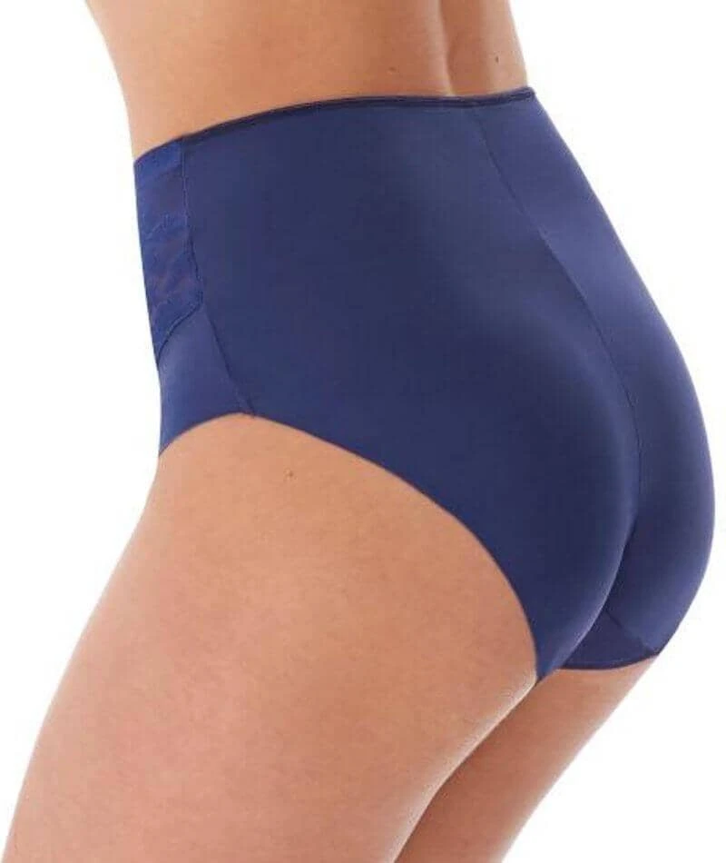 Wacoal Fantasie Illusion High Waist Brief - Navy 5 Wacoal Fantasie Illusion High Waist Brief - Navy - Image 3