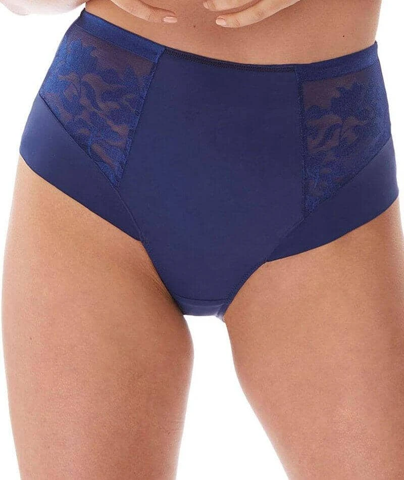 Wacoal Fantasie Illusion High Waist Brief - Navy 3 Wacoal Fantasie Illusion High Waist Brief - Navy