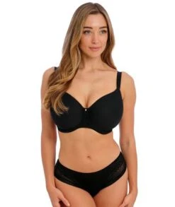 Wacoal Fantasie Envisage Moulded Spacer Underwired Bra - Black -BRASTOGO Sales fantasie envisage moulded spacer underwired bra black 2