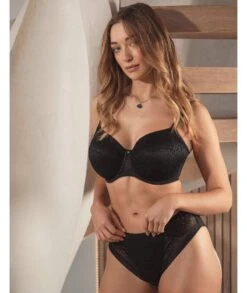 Wacoal Fantasie Envisage Moulded Spacer Underwired Bra - Black -BRASTOGO Sales fantasie envisage moulded spacer underwired bra black 5