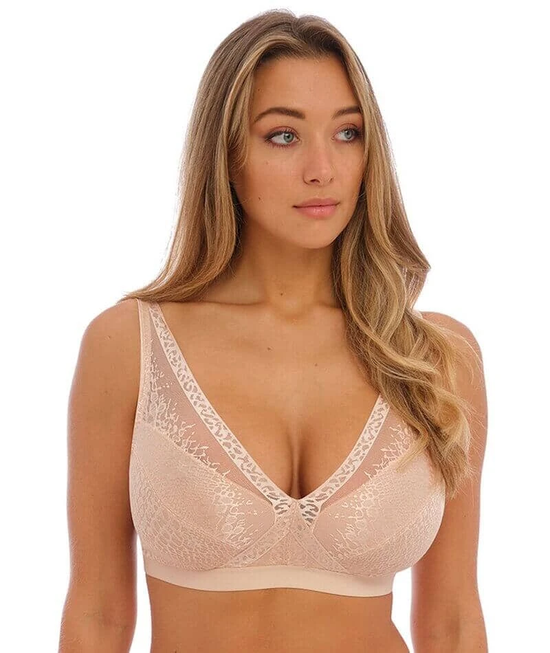 Wacoal Fantasie Envisage Wirefree Bralette - Natural Beige 3 Wacoal Fantasie Envisage Wirefree Bralette - Natural Beige