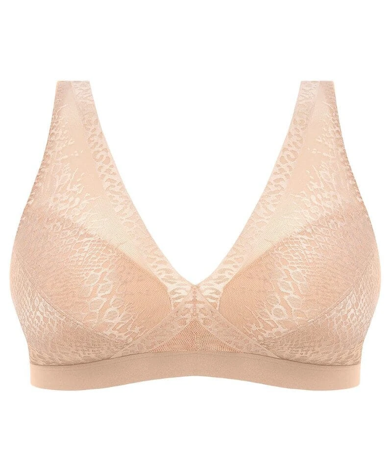 Wacoal Fantasie Envisage Wirefree Bralette - Natural Beige 7 Wacoal Fantasie Envisage Wirefree Bralette - Natural Beige - Image 5