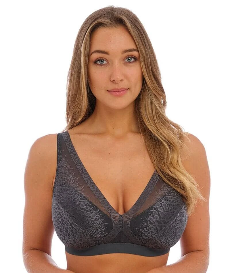 Wacoal Fantasie Envisage Wirefree Bralette - Slate 5 Wacoal Fantasie Envisage Wirefree Bralette - Slate - Image 3