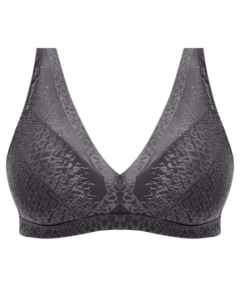 Wacoal Fantasie Envisage Wirefree Bralette - Slate 11 Wacoal Fantasie Envisage Wirefree Bralette - Slate - Image 9
