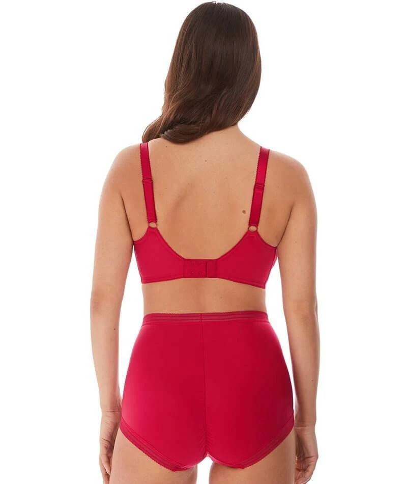 Wacoal Fantasie Fusion Underwired Full Cup Side Support Bra - Red 11 Wacoal Fantasie Fusion Underwired Full Cup Side Support Bra - Red - Image 9