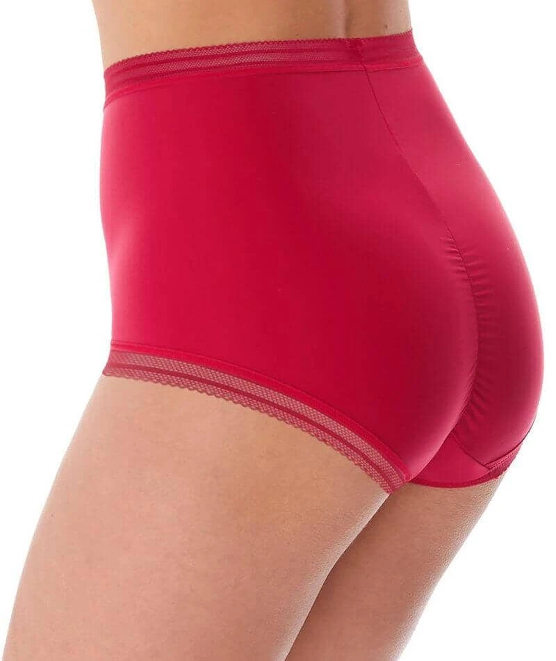 Wacoal Fantasie Fusion High Waist Brief - Red 5 Wacoal Fantasie Fusion High Waist Brief - Red - Image 3