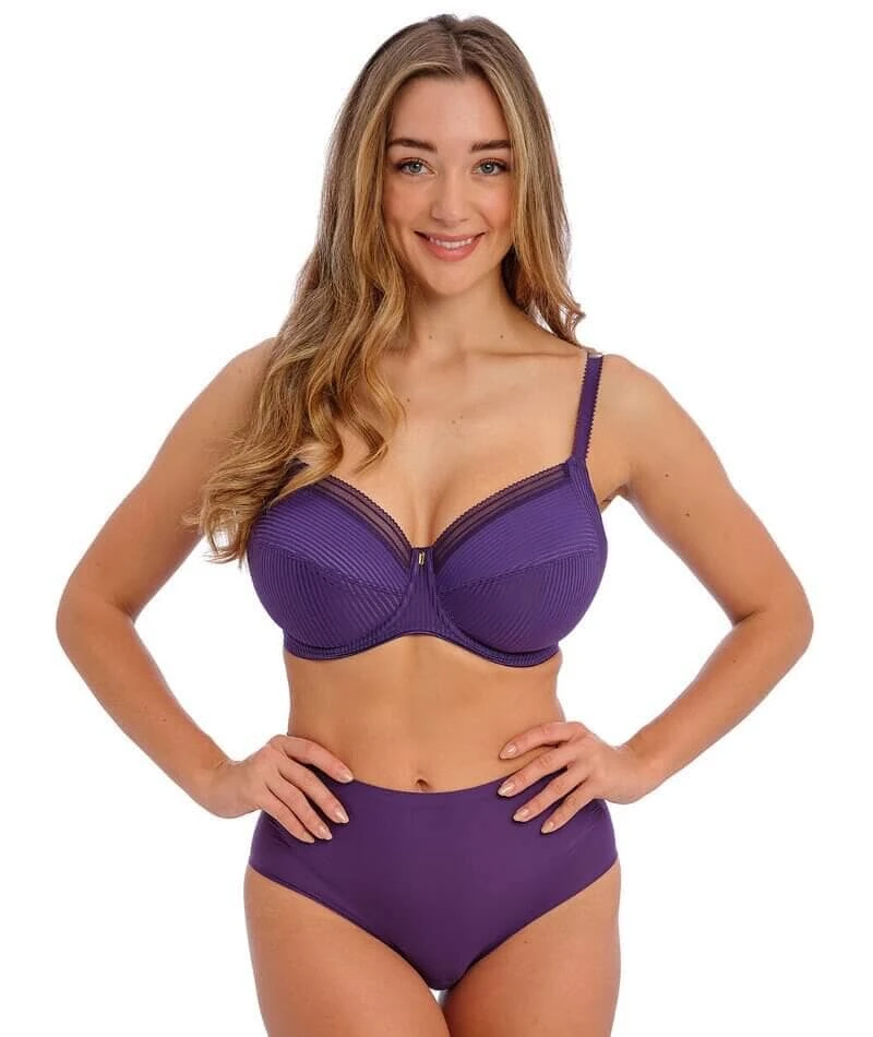 Wacoal Fantasie Fusion Underwired Full Cup Side Support Bra - Blackberry 5 Wacoal Fantasie Fusion Underwired Full Cup Side Support Bra - Blackberry - Image 3