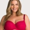 Wacoal Fantasie Fusion Underwired Full Cup Side Support Bra - Red 2 Wacoal Fantasie Fusion Underwired Full Cup Side Support Bra - Red -BRASTOGO Sales fantasie fusion underwired full cup side support bra red curvy 1
