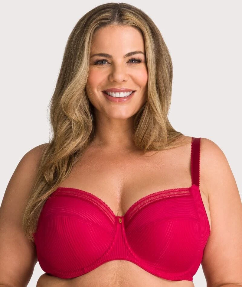 Wacoal Fantasie Fusion Underwired Full Cup Side Support Bra - Red 3 Wacoal Fantasie Fusion Underwired Full Cup Side Support Bra - Red