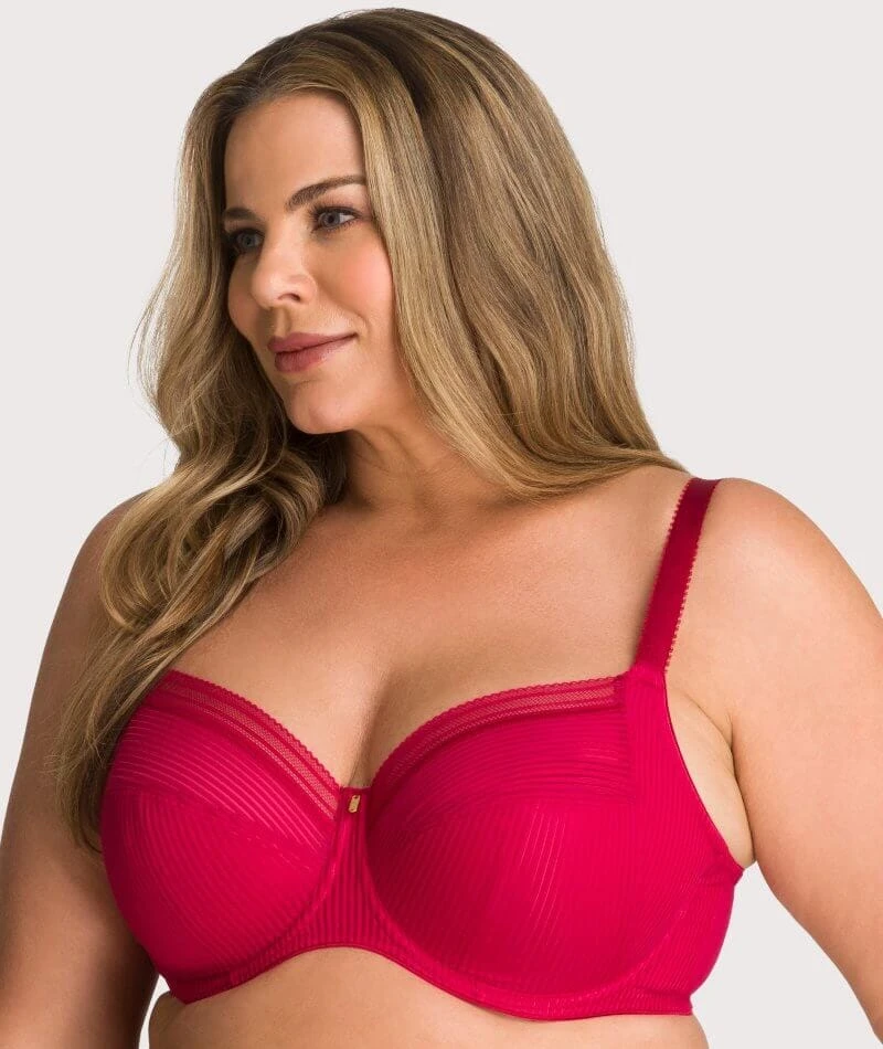 Wacoal Fantasie Fusion Underwired Full Cup Side Support Bra - Red 5 Wacoal Fantasie Fusion Underwired Full Cup Side Support Bra - Red - Image 3